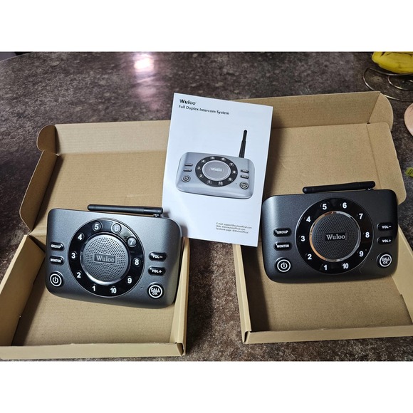 Wuloo Hands-Free Intercoms Wireless for Home and Business - Picture 1 of 3